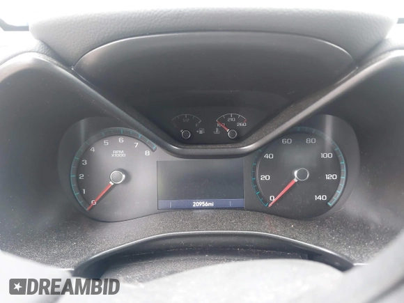 2021 Chevrolet Colorado 4WD Z71 with VIN 1GCGTDEN8M1226062, listed as a IAAI auction lot 41723424 with 20,956 mi miles and . Bid and sale history available at DreamBid. Image 7.