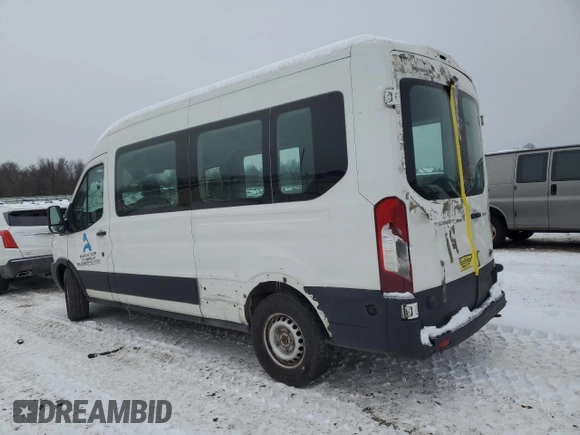 2019 Ford Transit Passenger XL with VIN 1FBAX2CM2KKA93397, listed as a Copart auction lot 88697525 with 221,573 mi miles and Salvage Title. Bid and sale history available at carsss.com. Image 2.