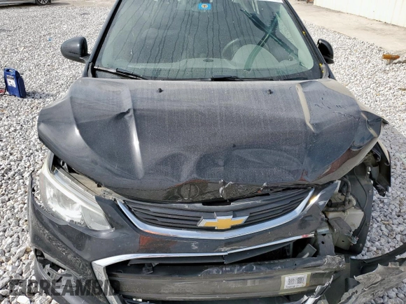 2017 Chevrolet Sonic LT with VIN 1G1JD5SH2H4176859, listed as a Copart auction lot 56787705 with 98,921 mi miles and Salvage title. Bid and sale history available at DreamBid. Image 11.