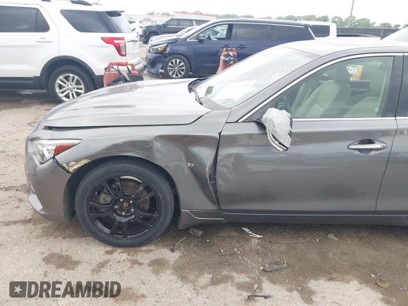 2015 Infiniti Q50 Premium z VIN JN1BV7AR9FM413801, wystawiony jako IAAI lot #42134770 z przebiegiem 111 367 mil mil oraz . Historia ofert i sprzedaży dostępna na DreamBid. Obrazek 6.