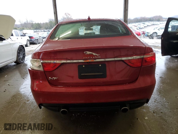 2016 Jaguar XF 35t Prestige with VIN SAJBE4BV6GCY16764, listed as a Copart auction lot 85102234 with 82,949 mi miles and Salvage Title. Bid and sale history available at carsss.com. Image 6.
