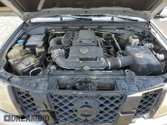 2011 Nissan Frontier SL with VIN 1N6AD0ER3BC449851, listed as a Copart auction lot 61001375 with 254,759 mi miles and Salvage title. Bid and sale history available at DreamBid. Image 11.