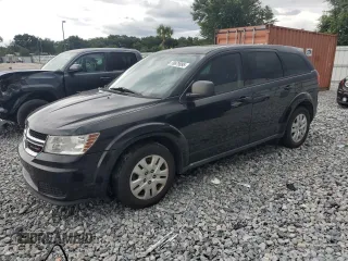 2015 Dodge Journey American Value z VIN 3C4PDCAB8FT584146, wystawiony jako Copart lot #59679995 z przebiegiem 155 575 mil mil oraz Czysty tytuł • Clean title. Historia ofert i sprzedaży dostępna na DreamBid. Obrazek 1.
