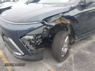 2024 Hyundai Kona SE with VIN KM8HACAB2RU098421, listed as a IAAI auction lot 41724883 with 12,033 mi miles and . Bid and sale history available at carsss.com. Image 6.