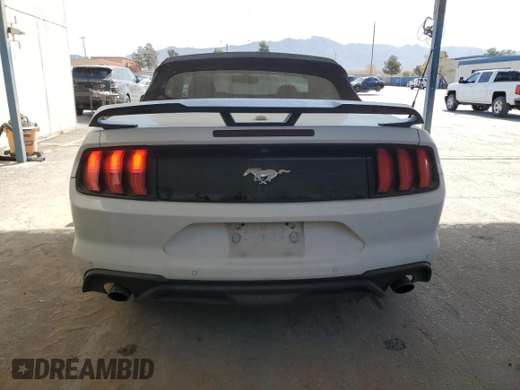 2018 Ford Mustang EcoBoost Premium with VIN 1FATP8UH7J5155193, listed as a Copart auction lot 51280155 with 78,629 mi miles and Salvage Title. Bid and sale history available at carsss.com. Image 6.