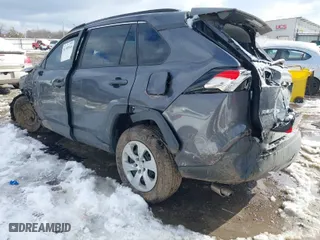 2020 Toyota RAV4 LE with VIN 2T3H1RFV4LW091927, listed as a IAAI auction lot 41305018 with 53,570 mi miles. Bid and sale history available at carsss.com. Image 3.