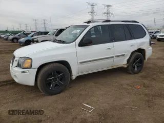 2004 GMC Envoy SLT with VIN 1GKDT13S442158660, listed as a Copart auction lot 50190045 with 0 mi miles and Salvage Title. Bid and sale history available at carsss.com. Image 1.