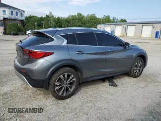 2017 Infiniti QX30 Luxury with VIN SJKCH5CR5HA026609, listed as a Copart auction lot 60020864 with 57,292 mi miles and Salvage Title. Bid and sale history available at carsss.com. Image 3.