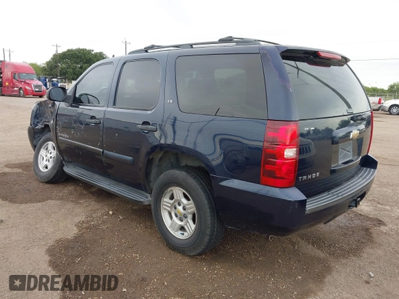 2008 Chevrolet Tahoe LS with VIN 1GNFC13C78R132796, listed as a IAAI auction lot 42486971 with 205,225 mi miles and . Bid and sale history available at DreamBid. Image 3.