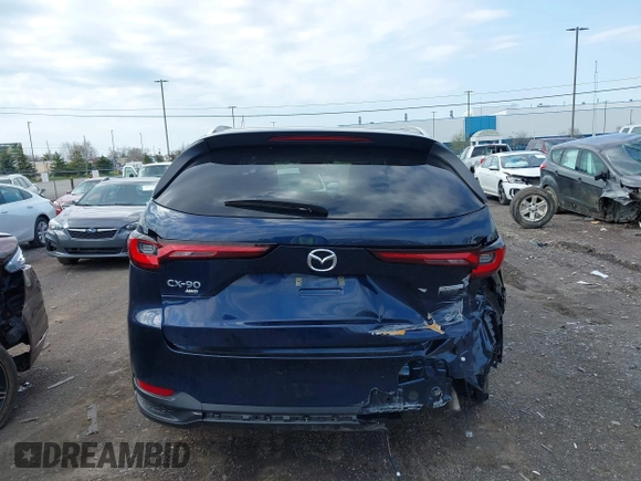 2024 Mazda CX-90 Preferred z VIN JM3KKBHA5R1158229, wystawiony jako IAAI lot #42008464 z przebiegiem 20 817 mil mil oraz . Historia ofert i sprzedaży dostępna na DreamBid. Obrazek 16.