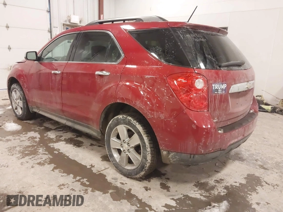 2015 Chevrolet Equinox LT with VIN 1GNALBEK6FZ129891, listed as a IAAI auction lot 41509068 with 116,622 mi miles. Bid and sale history available at carsss.com. Image 3.