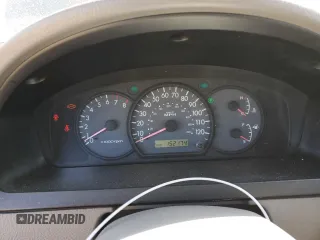 2005 Kia Rio with VIN KNADC125956396521, listed as a Copart auction lot 46463415 with 152,174 mi miles and Salvage Title. Bid and sale history available at carsss.com. Image 9.