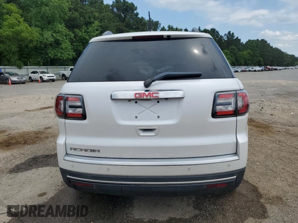 2016 GMC Acadia SLE with VIN 1GKKRNED8GJ316097, listed as a Copart auction lot 59506895 with 139,254 mi miles and Salvage title. Bid and sale history available at DreamBid. Image 6.