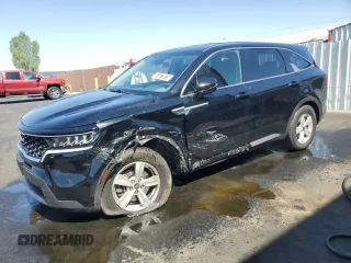 2023 Kia Sorento LX with VIN 5XYRG4LC0PG168015, listed as a Copart auction lot 61673975 with 81,770 mi miles and Salvage title. Bid and sale history available at DreamBid. Image 1.