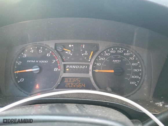 2006 Chevrolet Colorado LT w/1LT with VIN 1GCDT136068241839, listed as a Copart auction lot 84613034 with 205,564 mi miles and Salvage Title. Bid and sale history available at carsss.com. Image 9.