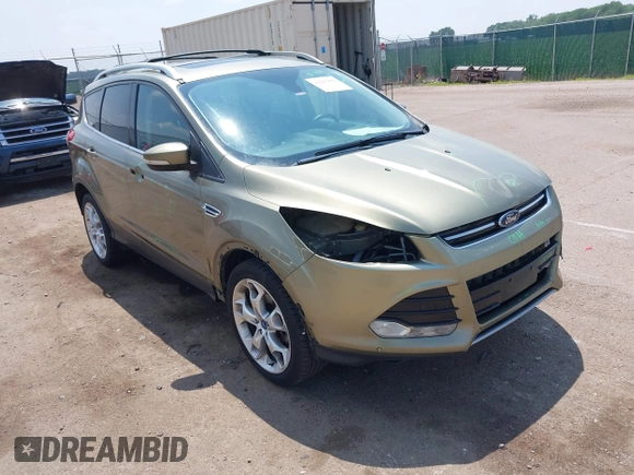 2013 Ford Escape Titanium with VIN 1FMCU9J98DUC45917, listed as a IAAI auction lot 42503892 with 173,284 mi miles and . Bid and sale history available at DreamBid. Image 1.