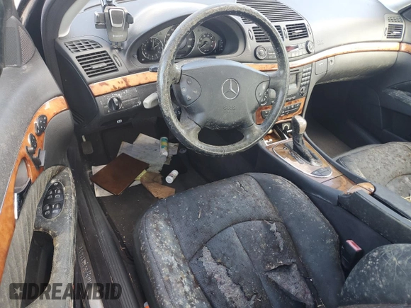 2003 Mercedes-Benz E-Class 5.0L with VIN WDBUF70J53A171616, listed as a Copart auction lot 75236894 with 0 mi miles and Salvage Title. Bid and sale history available at carsss.com. Image 8.