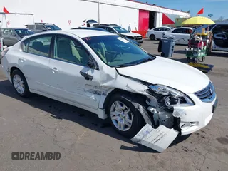 2011 Nissan Altima S with VIN 1N4AL2AP6BC121108, listed as a IAAI auction lot 41968613 with 140,010 mi miles and . Bid and sale history available at DreamBid. Image 1.
