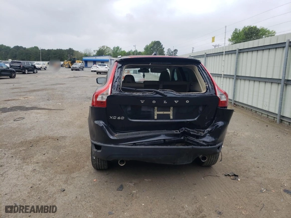 2013 Volvo XC60 3.2L with VIN YV4952DL8D2377174, listed as a Copart auction lot 51682255 with 0 mi miles and Salvage Title. Bid and sale history available at carsss.com. Image 6.