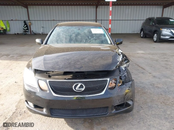 2007 Lexus GS 350 with VIN JTHBE96S370019111, listed as a IAAI auction lot 41859117 with 185,014 mi miles. Bid and sale history available at carsss.com. Image 12.