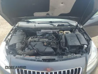 2011 Buick Regal CXL RL1 with VIN W04GN5EC3B1084595, listed as a Copart auction lot 57795975 with 110,697 mi miles and Salvage title. Bid and sale history available at DreamBid. Image 11.