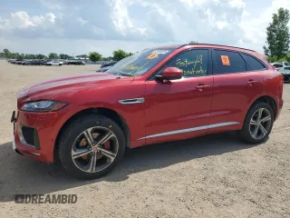 2017 Jaguar F-Pace S with VIN SADCM2BV0HA052552, listed as a Copart auction lot 62494825 with Not provided miles and Salvage title. Bid and sale history available at DreamBid. Image 1.