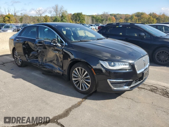 2018 Lincoln MKZ Hybrid Premiere with VIN 3LN6L5KU1JR614048, listed as a Copart auction lot 75610294 with 91,949 mi miles and Salvage title. Bid and sale history available at DreamBid. Image 4.