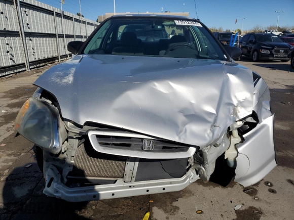 1997 Honda Civic DX with VIN 1HGEJ6127VL029010, listed as a Copart auction lot 79912244 with 268,453 mi miles and Salvage Title. Bid and sale history available at carsss.com. Image 5.