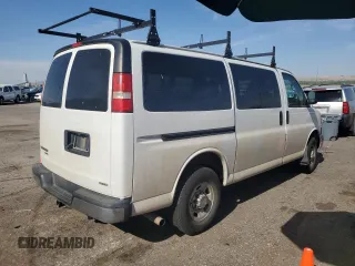 2015 Chevrolet Express Passenger 1LT with VIN 1GAZGYFG4F1173795, listed as a Copart auction lot 64620035 with Not provided miles and Clean title. Bid and sale history available at DreamBid. Image 3.