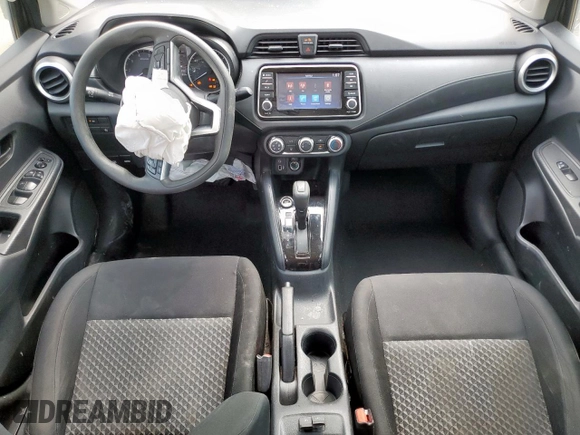 2021 Nissan Versa S with VIN 3N1CN8DV1ML896422, listed as a Copart auction lot 57715575 with 68,883 mi miles and Salvage title. Bid and sale history available at DreamBid. Image 8.