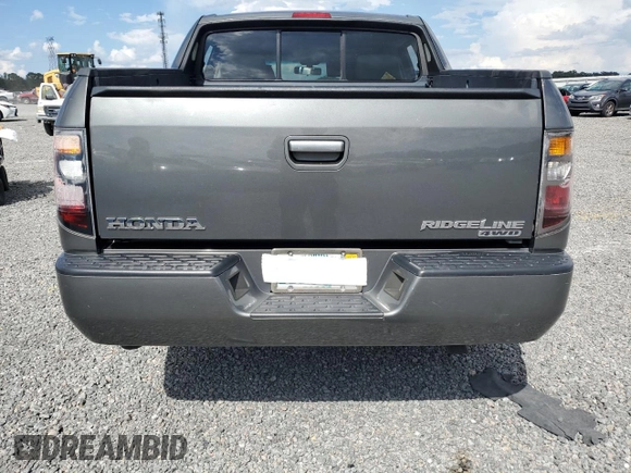 2007 Honda Ridgeline RTL w/Leather with VIN 2HJYK16517H532221, listed as a Copart auction lot 73893194 with 0 mi miles and Salvage Title. Bid and sale history available at carsss.com. Image 6.