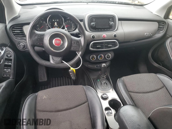 2017 FIAT 500X Urbana Edition with VIN ZFBCFXCB8HP586194, listed as a Copart auction lot 49710965 with 42,716 mi miles and Salvage title. Bid and sale history available at DreamBid. Image 8.
