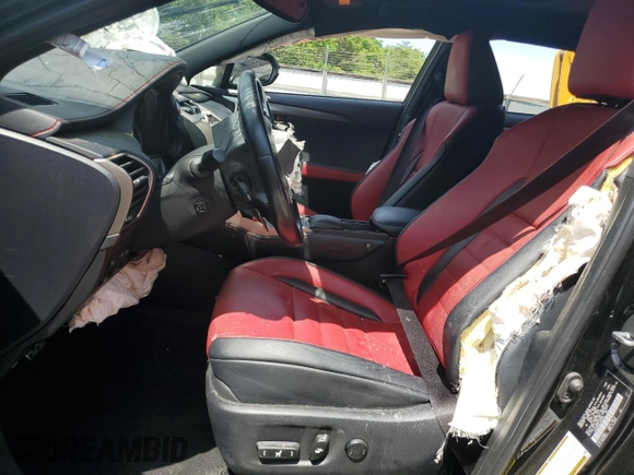 2020 Lexus NX 300 F Sport with VIN JTJSARDZ0L5009448, listed as a Copart auction lot 55793075 with 74,767 mi miles and Clean title. Bid and sale history available at DreamBid. Image 7.