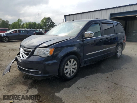 2011 Chrysler Town & Country Touring-L with VIN 2A4RR8DG8BR609567, listed as a Copart auction lot 51462205 with 67,446 mi miles and Salvage Title. Bid and sale history available at carsss.com. Image 1.