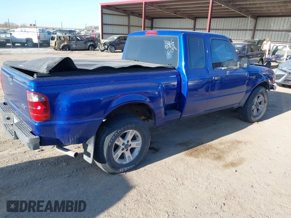 2004 Ford Ranger XL Fleet with VIN 1FTYR15E44PB21128, listed as a IAAI auction lot 42003646 with Not Provided miles. Bid and sale history available at carsss.com. Image 4.