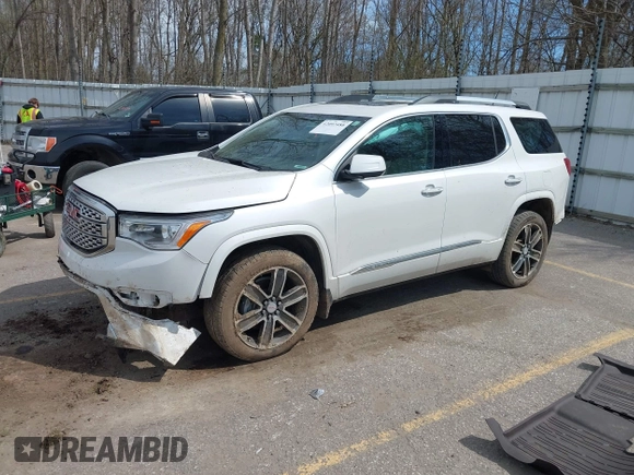 2017 GMC Acadia Denali with VIN 1GKKNXLS8HZ325734, listed as a IAAI auction lot 42097488 with 96,612 mi miles and . Bid and sale history available at DreamBid. Image 18.