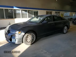 2016 Audi A6 3.0T Prestige with VIN WAUHGAFC6GN098676, listed as a Copart auction lot 85638104 with 84,745 mi miles and Salvage Title. Bid and sale history available at carsss.com. Image 1.