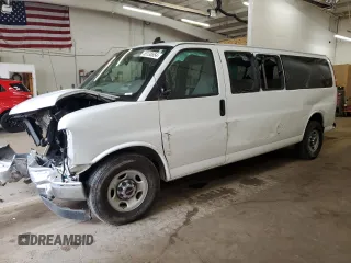 2020 GMC Savana z VIN 1GJZ7PFG2L1162669, wystawiony jako Copart lot #53138554 z przebiegiem 203 517 mil mil oraz Szkoda całkowita • Salvage title. Historia ofert i sprzedaży dostępna na DreamBid. Obrazek 1.