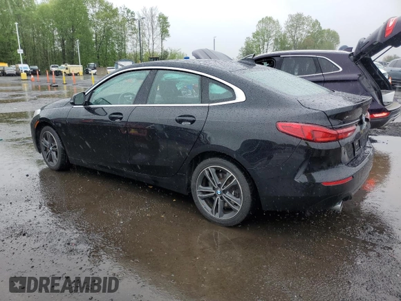 2021 BMW 2 Series 228i xDrive with VIN WBA73AK07M7H58410, listed as a Copart auction lot 55775995 with 76,921 mi miles and Salvage title. Bid and sale history available at DreamBid. Image 2.
