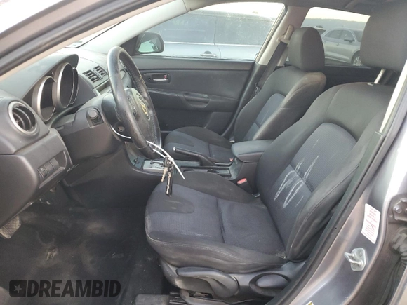 2006 Mazda 3 S Sport with VIN JM1BK144861475484, listed as a Copart auction lot 82910244 with 171,515 mi miles and Salvage Title. Bid and sale history available at DreamBid. Image 7.