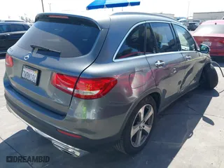 2017 Mercedes-Benz GLC with VIN WDC0G4JB9HF172775, listed as a IAAI auction lot 41865330 with 55,917 mi miles. Bid and sale history available at carsss.com. Image 4.