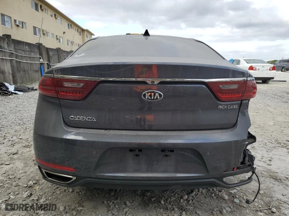 2017 Kia Cadenza Technology with VIN KNALC4J16H5061822, listed as a Copart auction lot 84995124 with 0 mi miles and Salvage Title. Bid and sale history available at carsss.com. Image 6.
