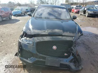 2018 Jaguar F-Pace S with VIN SADCM2FV0JA270717, listed as a Copart auction lot 86084874 with 120,025 mi miles and Salvage title. Bid and sale history available at DreamBid. Image 5.