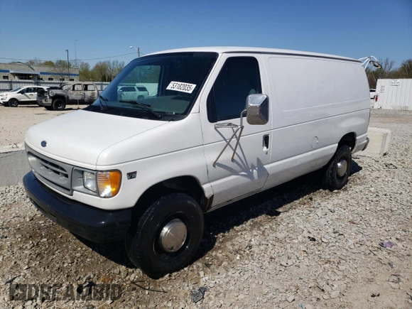 2000 Ford Econoline Cargo z VIN 1FTSE34F8YHA84494, wystawiony jako Copart lot #53182035 z przebiegiem 119 730 mil mil oraz Nie do naprawy • Non repairable. Historia ofert i sprzedaży dostępna na DreamBid. Obrazek 1.