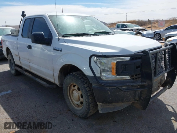 2020 Ford F-150 XL with VIN 1FTFX1E53LKD82808, listed as a IAAI auction lot 41703833 with 103,897 mi miles. Bid and sale history available at carsss.com. Image 1.