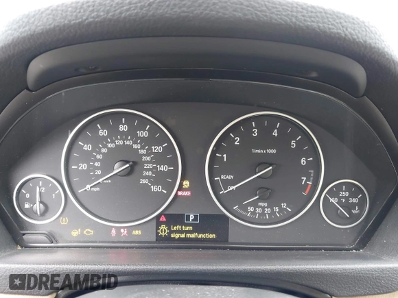 2016 BMW 3 Series 320i with VIN WBA8A9C51GK617012, listed as a IAAI auction lot 41896624 with 56,289 mi miles. Bid and sale history available at carsss.com. Image 7.