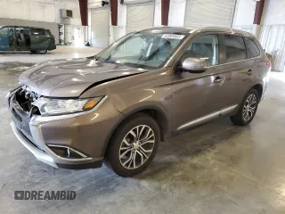 2017 Mitsubishi Outlander GT with VIN JA4JZ4AXXHZ056896, listed as a Copart auction lot 63005565 with 95,205 mi miles and Salvage title. Bid and sale history available at DreamBid. Image 1.