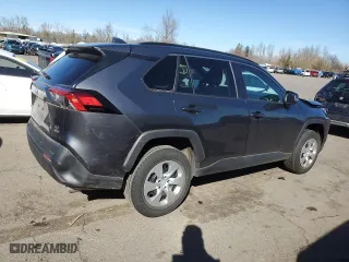 2020 Toyota RAV4 LE with VIN 2T3G1RFV8LC135425, listed as a Copart auction lot 47227025 with 15,817 mi miles and Salvage Title. Bid and sale history available at carsss.com. Image 3.