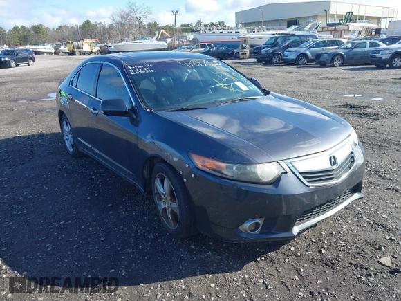 2012 Acura TSX Tech Pkg with VIN JH4CU2F64CC002313, listed as a IAAI auction lot 41847320 with 999,999 mi miles. Bid and sale history available at carsss.com. Image 1.