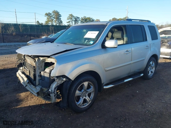 2013 Honda Pilot EX-L with VIN 5FNYF4H58DB043629, listed as a IAAI auction lot 41706961 with 120,588 mi miles. Bid and sale history available at carsss.com. Image 19.